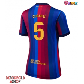 Barcelona Pau Cubarsi #5 Hjemmebanetrøje Dame 2026-27 Kort ærmer